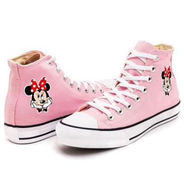 Imagem de Tênis Star Infantil Adulto Minnie Novidade Botinha Lançamento, Rosa, 3
