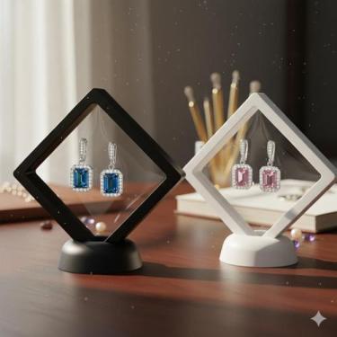 Imagem de Suporte Expositor Para Pedras E Itens De Coleção Display Quadrado Mold