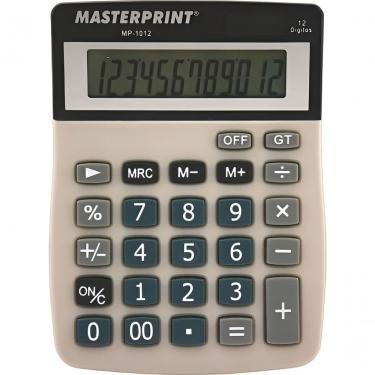 Imagem de Calculadora Masterprint Mp1012 12 Dígitos Cor Cinza