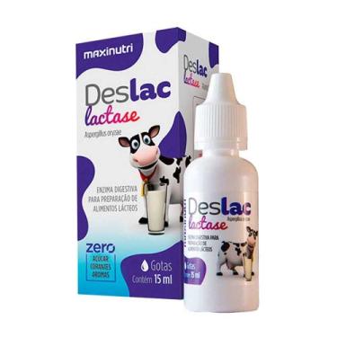 Imagem de Deslac Enzima Lactase Gotas 15ml Maxinutri