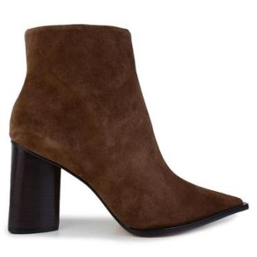 Imagem de Bota Feminina Carrano Suede Brownie Marrom - 9780-Feminino