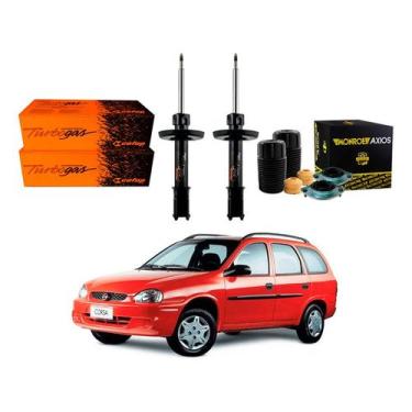Imagem de Kit Amortecedor Dianteiro Corsa Wagon 1.0 1.6 1997 A 2002 - Cofap