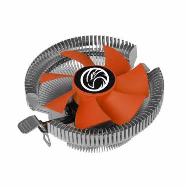 Imagem de Cooler Para Processador Brazilpc Ice-165w Intel/amd Laranja 47073 - Br