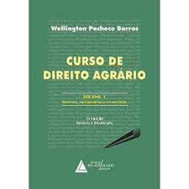 Imagem de Curso de Direito Agrário: Doutrina, Jurisprudencia e Exercicios - Vol.