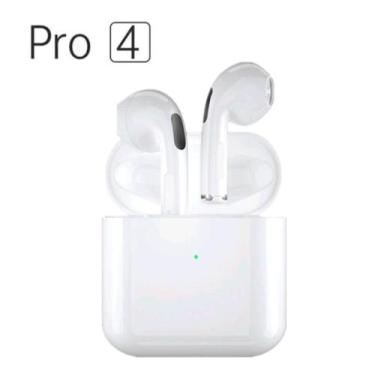 Imagem de Fone De Ouvido Bluetooth  Pro 4  tws  branco, branco