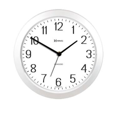 Imagem de Relógio de Parede Silencioso Branco - Herweg, Branco
