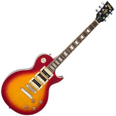 Imagem de Guitarra Vintage V1003 Les Paul Cherry Sunburst - VITAGE