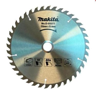 Imagem de Disco Serra Circular Madeira 4x40d Makita