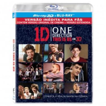 Imagem de Blu-Ray 3D + Blu-Ray - One Direction - This Is Us - sony music