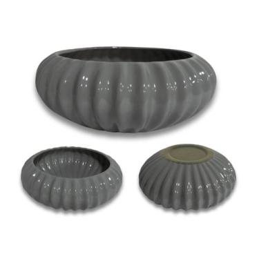 Imagem de Vaso ikebana arranjos flores e plantas linha ammonite luxo - Loja Minu