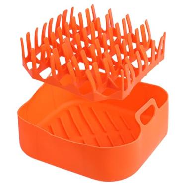 Imagem de Cabilock 1 conjunto de bandeja de bacon de silicone para máquina de bacon para bandeja de micro-ondas para forno, forno, panela, suporte de panela de salsicha, acessórios de micro-ondas, utensílios de