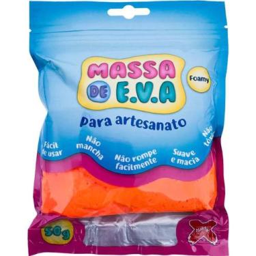 Imagem de Massa de EVA Laranja 50G - Make+