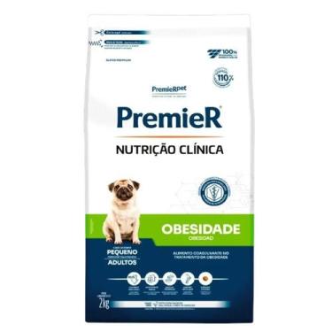 Imagem de Ração Premier Nutrição Clinica Obesidade Cães Adultos Pequeno Porte 2k