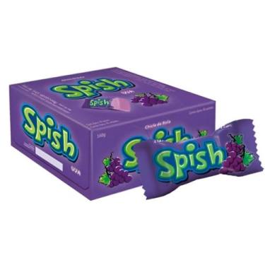 Imagem de Chiclete spish uva 160g com 40un