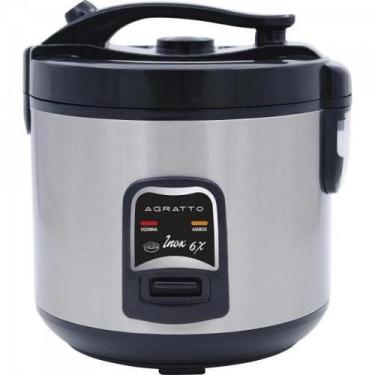 Imagem de Panela de Arroz Agratto PA6X 400W Inox 220v, 220V