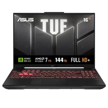 Imagem de Notebook Asus TUF Gaming A16, AMD Ryzen 7, 16GB/512GB SSD, Tela de 16"