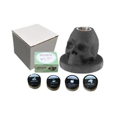 Imagem de Kit Defumador De Coquetéis Masculino Com Infusor De Uísque Em Cerâmica