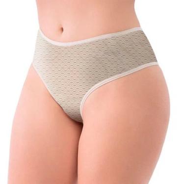 Imagem de Kit Calcinha Del Rio Feminina Microfibra 2 Peças Cós Largo - Delrio, B