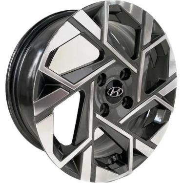 Imagem de Kit 4 Rodas Hyundai HB20 2023/2024 Aro 14x6 4x100 GD S42 - Krmai