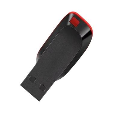 Imagem de Pen Drive USB De Alta Velocidade 128GB Preto Com Chaveiro Bônus 64GB 3