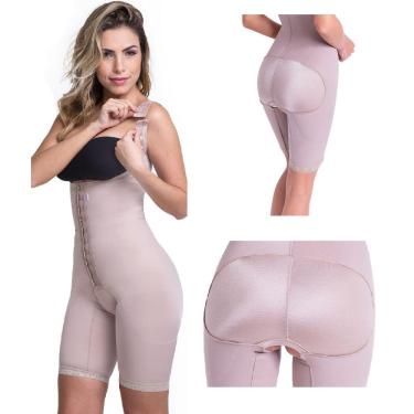 Imagem de Cinta Pós Cirúrgico Prótese Silicone Lipoenxertia Gluteoplastia Bioplastia Abdominoplastia Lipoaspiração Abdômen Biobela