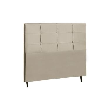 Imagem de Cabeceira Solteiro Jbe Moveis Style 94cm Bege Cama Box 88cm