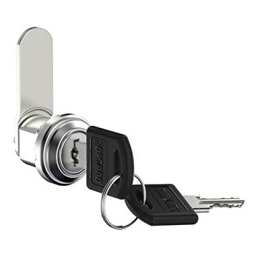 Imagem de Fechadura Fecho Lingueta Com Chave P/Armário De Aço 4511