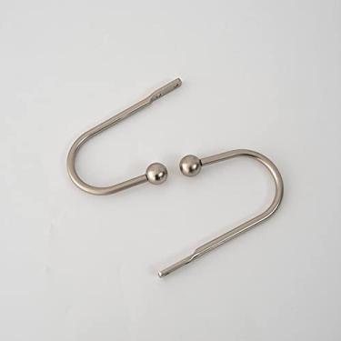 Imagem de Gancho de cortina de liga de zinco galvanizado é um par de acessórios de cortina bonitos e duráveis suportes de cortina tiebacks, T4,4 pcs