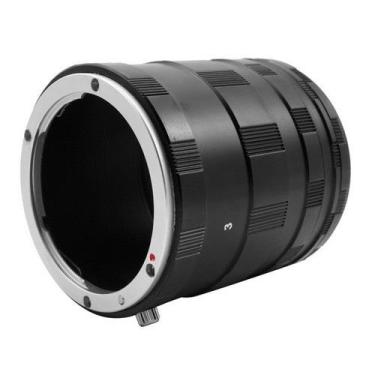 Imagem de Conjunto de anel de extensão macro FocusFoto para câmera Nikon F-Mount DSLR D7500 D7200 D7100 D7000 D90 D810 D800 D800E D750 D700 D600 D3200 D5100 D5200 D5300 D5500 D5600 D4 D3 para fotografia de close-up