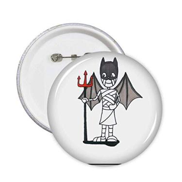 Imagem de Emblema para decoração de múmia Halloween diabo morcego Hórus 5 peças