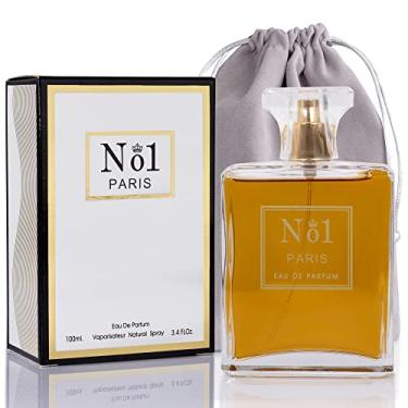 Imagem de NovoGlow NO.1 PARIS, Eau de Parfum Spray Perfume,Impressão de Mademoiselle Fragrância para Mulheres - Roupa de Dia, Colônia Casual para o Dia, Frasco de 3,4 Oz - Presente de Beleza EDP Ideal para Aniversário, Aniversário (A)