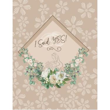 Imagem de I said YES Complete Luxury Wedding Planner 8.5x11 100 Color Pages
