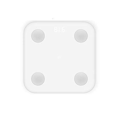 Imagem de balança eletrônica escala de gordura corporal precisão inteligente mini pesagem em casa saúde humana tamanho 30 * 30 * 2cm