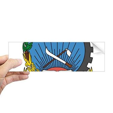 Imagem de DIYthinker Adesivo retangular com citação Don't Let Others Ride Your Back para janela de notebook