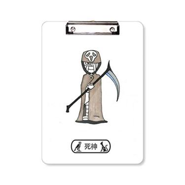 Imagem de Egypt Mummy Halloween Death Horus prancheta pasta para escrever placa de apoio A4