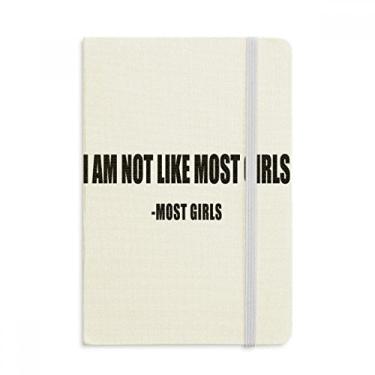 Imagem de Caderno com frases "Joke Most Girls Said", capa dura oficial, diário clássico