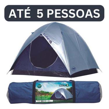 Imagem de Barraca Acampamento Camping Tenda 5 Pessoas Impermeável Luna - Mor