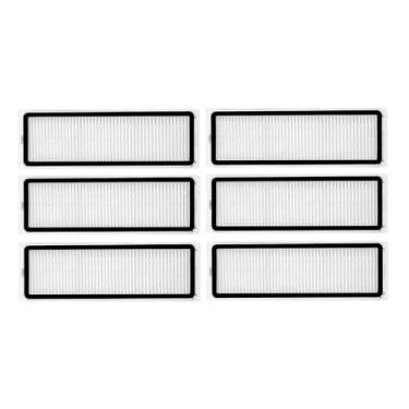Imagem de Peças compatíveis com Xiaomi X20+X20Plus robô aspirador de pó, escova principal, escova lateral, saco de pó, filtro, acessórios de pano de esfregão (O (filtro 6 peças))