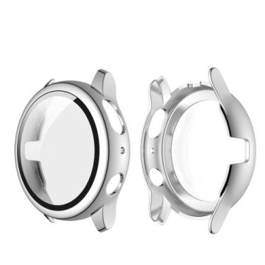 Imagem de Case Com Película De Vidro Para Galaxy Watch Active2 40mm - Prata - t-