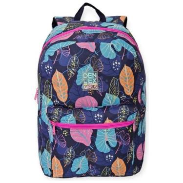Imagem de Mochila Feminina Casual Folhas Da Estação Dl1586 ul Denlex
