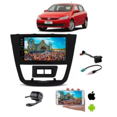 Imagem de Mp5 Central Multimidia Moldura 2 Din Gol G5 Power + Camera - Sp. Repos