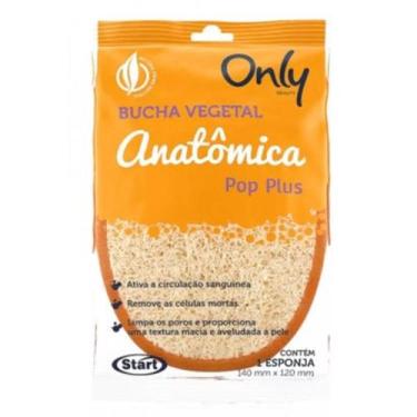 Imagem de Bucha vegetal anatômica pop plus