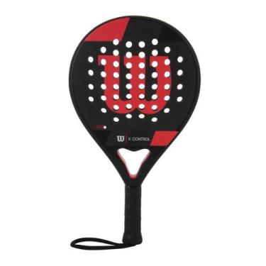 Imagem de Raquete de Padel K Control WRP04004018 Wilson, Preto, Vermelho