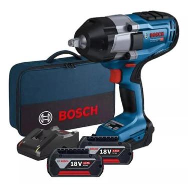 Imagem de Chave De Impacto Biturbo Gds 18v-1000 Bosch + Bateria 4ah