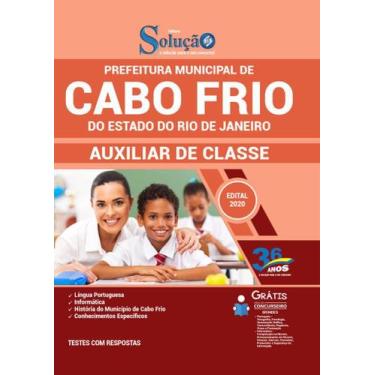 Imagem de Apostila Concurso Cabo Frio Rj - Auxiliar De Classe - Editora Solucao