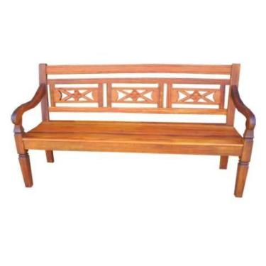 Imagem de Banco Rústico Modéle Em Madeira De Demolição - Cód 1180 - Barrocarte 