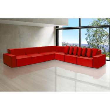 Imagem de Sofá Dubai 3.97x3.97m de Canto Retrátil - Sofisticato, verme