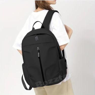 Imagem de Mochila Feminina Casual ou Escola Faculdade Impermeável Resistente Pre