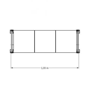 Imagem de Gondola 1 mini porta pallet 250 kg 180x200x60 (CxLxP) - AMAPÁ