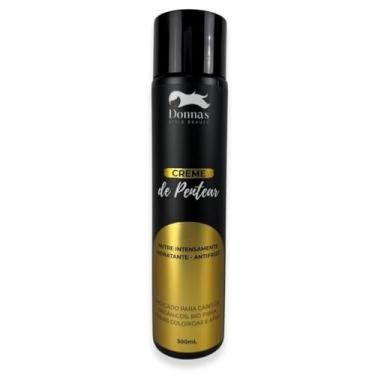 Imagem de Creme de Pentear Muntifuncional Para Cabelos Orgânicos, Bio Fibra, Fibra de Proteína e Apliques Mega Hair - Nutre Intensamente, Hidratante, Antifrizz, Desembaraço, Brilho e Maciez 300ml Donna's